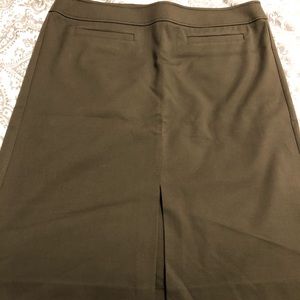 LOFT size 18 army green pencil skirt